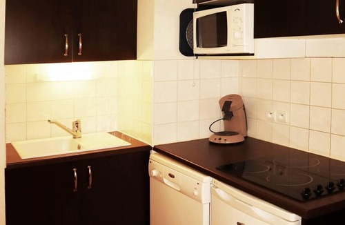 Les Orres Apartment | 200m from shops, 1st floor, view swimming pool, swimming pool, sauna, hammam, terrace, balcony