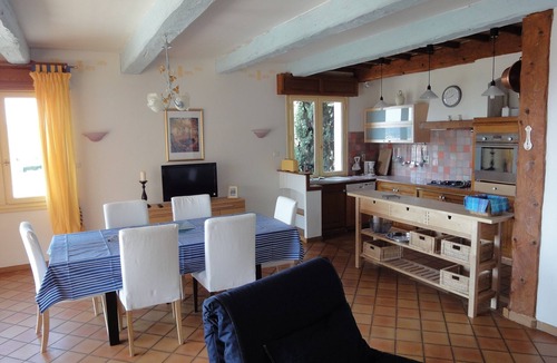 Ruoms Apartment | 3* self-contained apartment with private pool in the heart of a thousand olive trees.