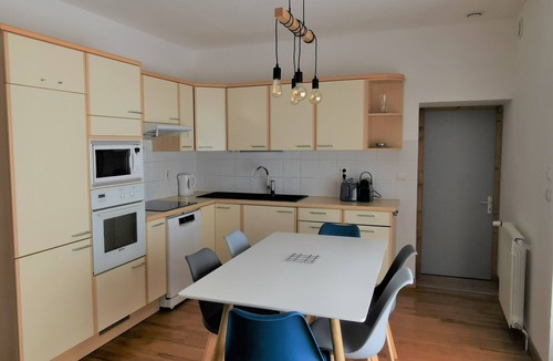 Briancon Apartment | 4* family apartment, terrace, garden and fireplace