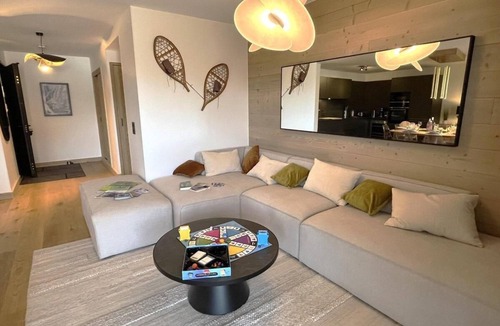 Bergers Apartment | 4th floor, fitness, swimming pool, sauna, hammam, balcony, tv, ski locker, 98m², Alpe d'Huez