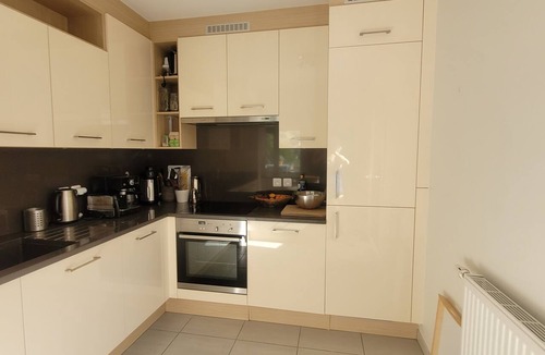 Thones Apartment | 80-square-meter panoramic terrace overlooking La Tournette; Thônes town center is a 5-minute walk away