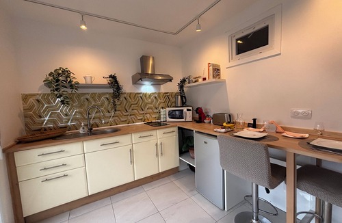 Juvignac Apartment | A lovely, air-conditioned apartment just outside Montpellier. Surrounded by a large garden!