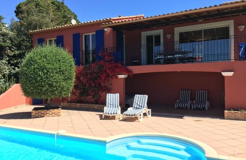 Rayol-Canadel-sur-Mer Villa | Air-conditioned villa with pool & sea view, walk to beach, near Saint-Tropez