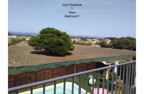 Giens Apartment | Air-conditioned 2-room apartment between 2 Beaches + Pool & Pergola - Giens