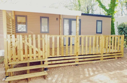 Brujas House | Air-conditioned mobile home 6 pers in Ardèche near Ruoms