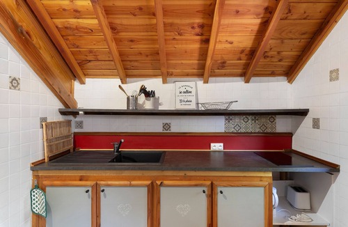 Vaulnaveys-le-Bas RV Rental | Apartment "Génépie" with mountain view, Wi-Fi and air conditioning