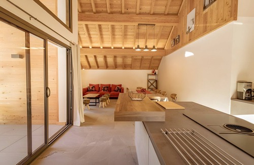 Valloire Apartment | Apartment 'Strato 12' with Mountain View, Private Terrace and Wi-Fi