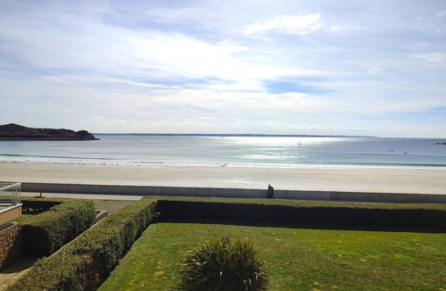 Trebeurden Apartment | Apartment with 2 bedrooms, balcony, and stunning sea view steps from Tresmeur beach