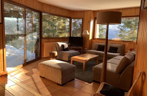 Orcieres-Merlette Ski Chalet | Appart 10 pers 150 m2 in chalet with garden close to slopes and center