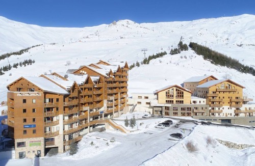 Orcieres-Merlette Condo | Appartement Au Pied des Pistes | Balcon/Terrasse
