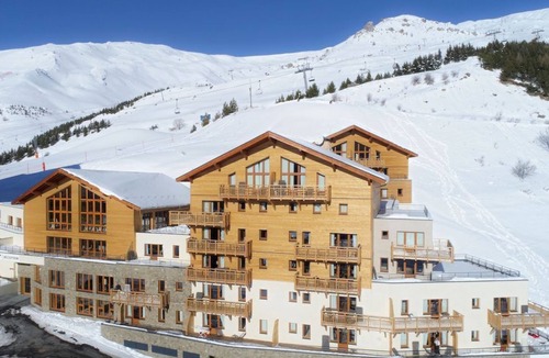Orcieres-Merlette Condo | Appartement Au Pied des Pistes | Balcon/Terrasse