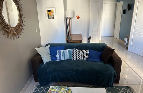 Fabron Apartment | Beau 2 Pièces Avec Parking, Balcon, Climatisation, Promenade des Anglais à 90m
