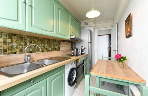 Beaulieu-sur-Mer Apartment | BEAUTIFUL 2 P 63 m2 MAGNIFICENT SEA VIEW -WI FI CLIM- 7 MN A PIED GARE. COMM .BEACH