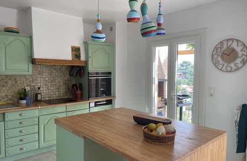 Saint-Aygulf House | Beautiful 4 * villa with private heated pool, sea view, 5 minutes from the beach