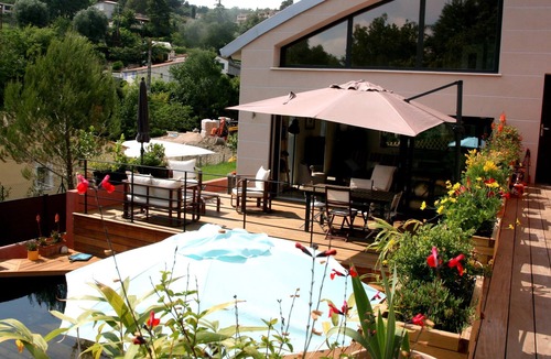 Biot Villa | Biot, new villa pool Norway, 5 'of the marineland and the sea