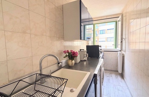 Gambetta Apartment | Bright sea-view balcony getaway.