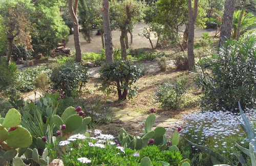 Ramatuelle Villa | bright secure villa at the top of a beautiful garden, beautiful sea view, close to the beach