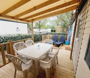 La Roque-d'Antheron Other | Camping domaine des Iscles - LA ROQUE D ANTHERON -Mobil-home confort 3 ch 2 clims - Camping