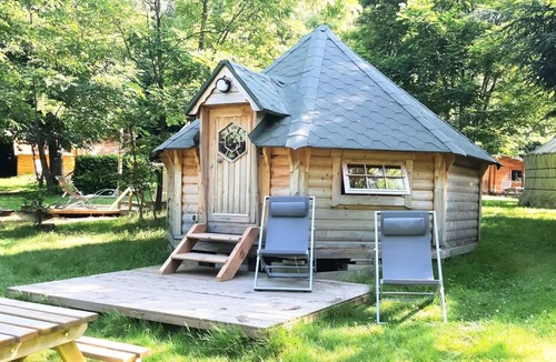 Arlebosc Cabin | Camping du Viaduc* - Yurt 1 Room 4/5 People Without Sanitary