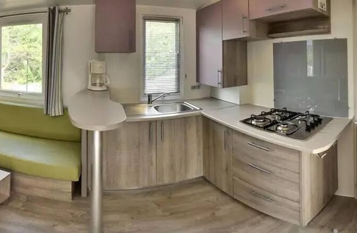 Baratier House | Camping Les Airelles * - Comfort Mobile Home 4 Rooms 6 People