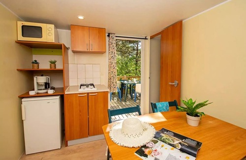La Salle-en-Beaumont House | Campsite Le Champ Long* - Mobile home without sanitary facilities for 6 people