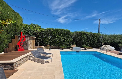 Vallauris Villa | Cannes heights, 140 m2, swimming pool, private garden, Air-conditioned