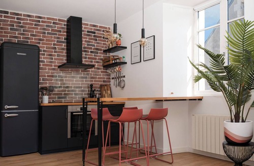 Quimper Apartment | Cathedral View - Private Parking - Downtown