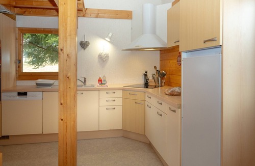 La Feclaz Ski Chalet | Chalet '331 - Village Nordique' with Mountain View, Shared Pool and Private Terrace