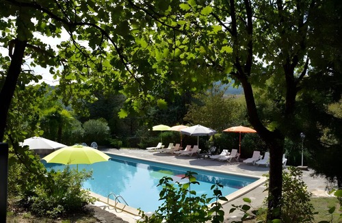 Chambonas Ski Chalet | Chalet "Comfort Shared Pool" with Pool, Shared Terrace, and Wi-Fi