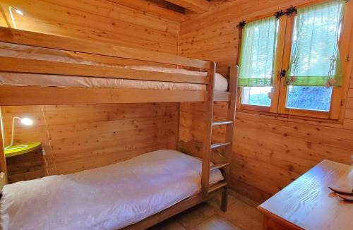 Saint-Michel-de-Chaillol Ski Chalet | Chalet en bois 6 pers. avec terrasse Sud, lumineux et équipé, animaux admis – Saint-Michel-de-Chaillol - FR-1-393-12