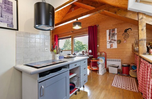 Gresse-en-Vercors Ski Chalet | Chalet 'Gresse': Mountain View, Large Terrace & Private Lawn Area Around the Chalet