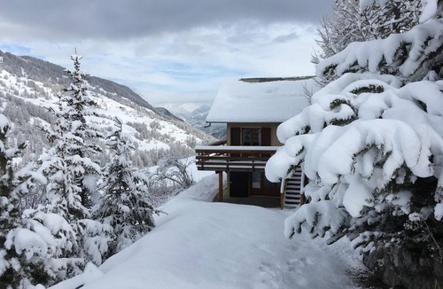 Vars Ski Chalet | Chalet on the heights of Ste Marie - breathtaking view
