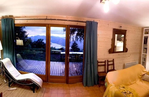 Saint-Sauveur Ski Chalet | Chalet sleeps 12 Saint-Sauveur 05200 -view of Lac de Serre-Ponçon 15 mn from Les Orres