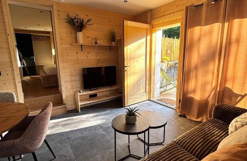 Saint-Gervais-les-Bains House | Chalet with garden terrace and mountainn view