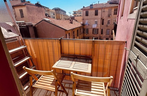 Jean-Medecin Apartment | Charming apt Massena, central Nice exceptional location very quiet, WiFi & A/C