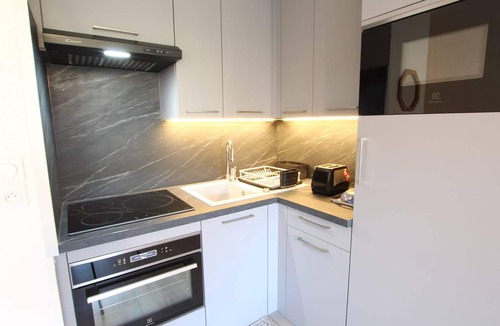 La Salle-les-Alpes Apartment | Charming Studio for 4 in Serre Chevalier, Close to Slopes & Shops