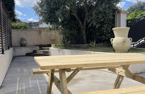 Biguglia Apartment | Comfortable studio 5 min from the beach + pool access