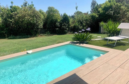 Saint-Jacques House | Cosy family villa, heated pool, garden, private parking, near Valbonne