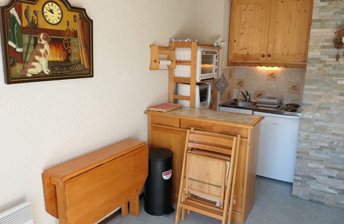 Saint-Gervais-les-Bains Apartment | Cozy studio for 3 pers. with terrace and Mont-Blanc view in Saint-Gervais