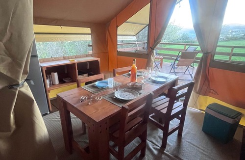 Satillieu House | Domaine Solio - Lodge — Sleep under a canvas roof without sacrificing comfort