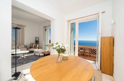 Cap d'Ail Condo | Dreaming 2-beds Apartment With Panoramic Sea View