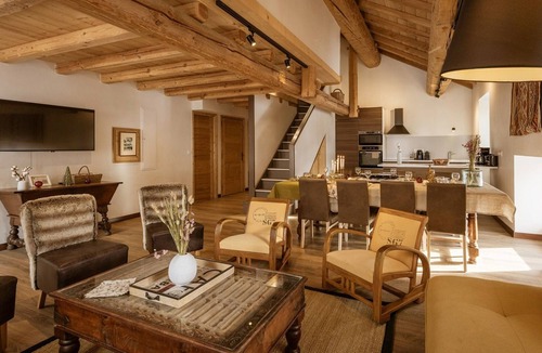 Valloire Apartment | Duplex 5 rooms for 10 people, pets allowed, balcony, parking