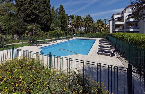 Cap-d'Antibes Apartment | Emeraude Cap Luxueux Apt 2 Pièces Dans Résidence Avec Piscine et à 200m Plage
