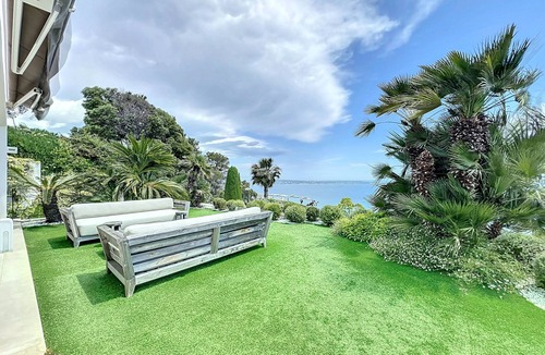 Golfe Juan Villa | Exceptional Property 4 Bedrooms, Panoramic Sea View, Swimming Pool, Fitness Room