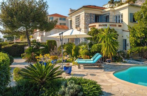 Mont Boron Villa | Exclusive!Villa Eolienne:Vue Mer,Piscine