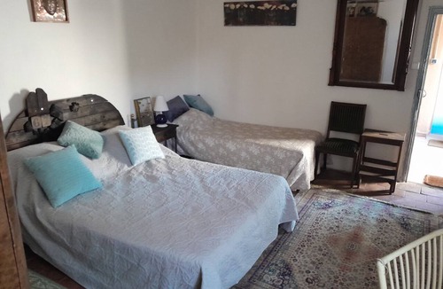 Saint-Florent-sur-Auzonnet Bed & Breakfast | Former rectory across from the church. Pets are allowed at no extra charge.