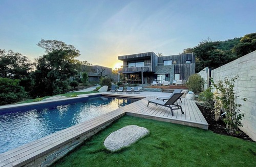 Pinarellu Villa | Superb Villa with pool, sea & maquis views. Terrace 400m from the beach!