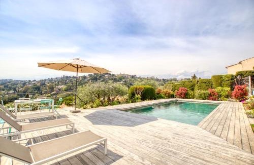Mougins Villa | FRGK Villa Orangeraie Mougins Sea View, Private Pool & Ultra-Fast Wi-Fi