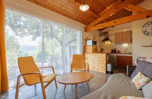 Vallon-Pont-d'Arc Apartment | Gite du Mouredon – Views of the Village and Chauvet Cave, Near Vallon Pont d’Arc
