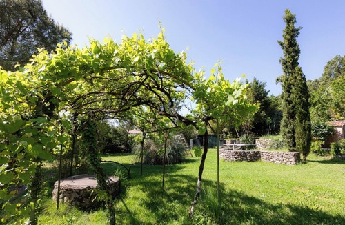 Saint-Paul-le-Jeune RV Rental | Graine d'Etoiles Stone house 6 persons Swimming pool 11m shared South Ardèche
